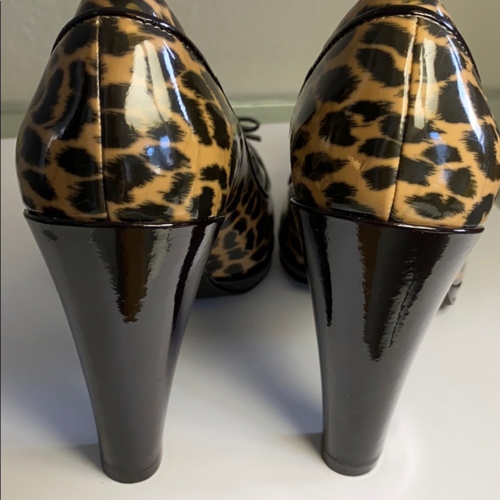 Paolo high heels animal print size 6 M - Picture 4 of 9